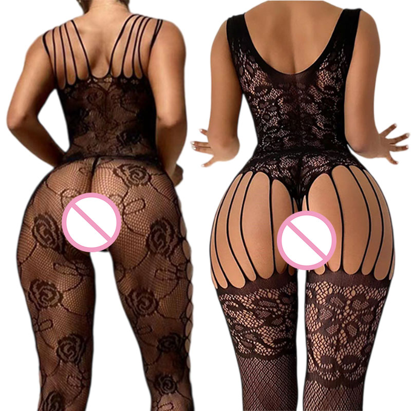 Fishnet Stocking Women - Stoking Tubuh Melar Lembut Tanpa Tali
