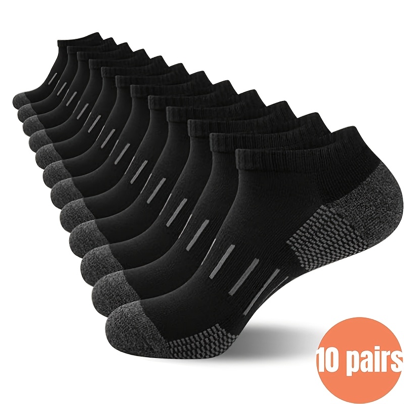 Ankle Sock Low Cut - 10 Pasang Kaus Kaki Pria Pendek,