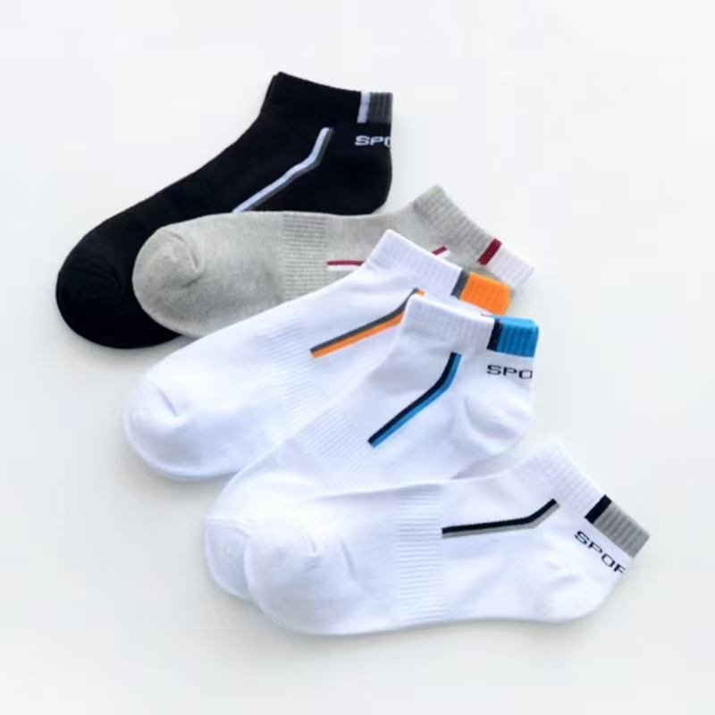 1/3/5 Pasang Kaus Kaki Olahrag - Ankle Sock Low Cut ulasan dan harga