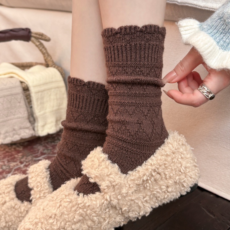 1 Pasang Kaus Kaki Boot Seteng - Boot Sock Slouchy ulasan dan harga