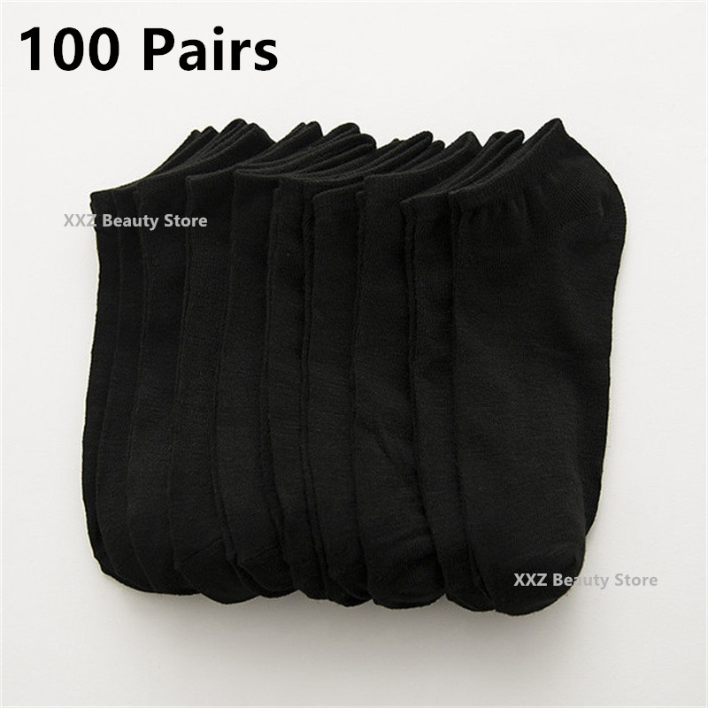 Grosir 50/100 Pasang Kaos Kaki - Ankle Sock Low Cut ulasan dan harga
