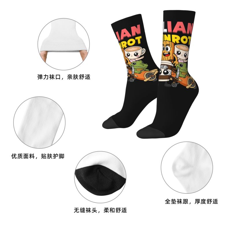 Kaos Kaki Pria Wanita Motif He - Dress Sock Men ulasan dan harga
