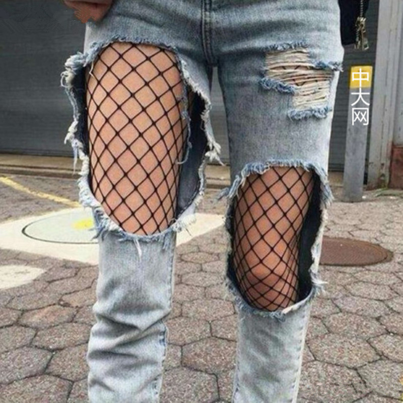 2pcs Stoking Jaring Tipis Bere - Fishnet Stocking Women ulasan dan harga