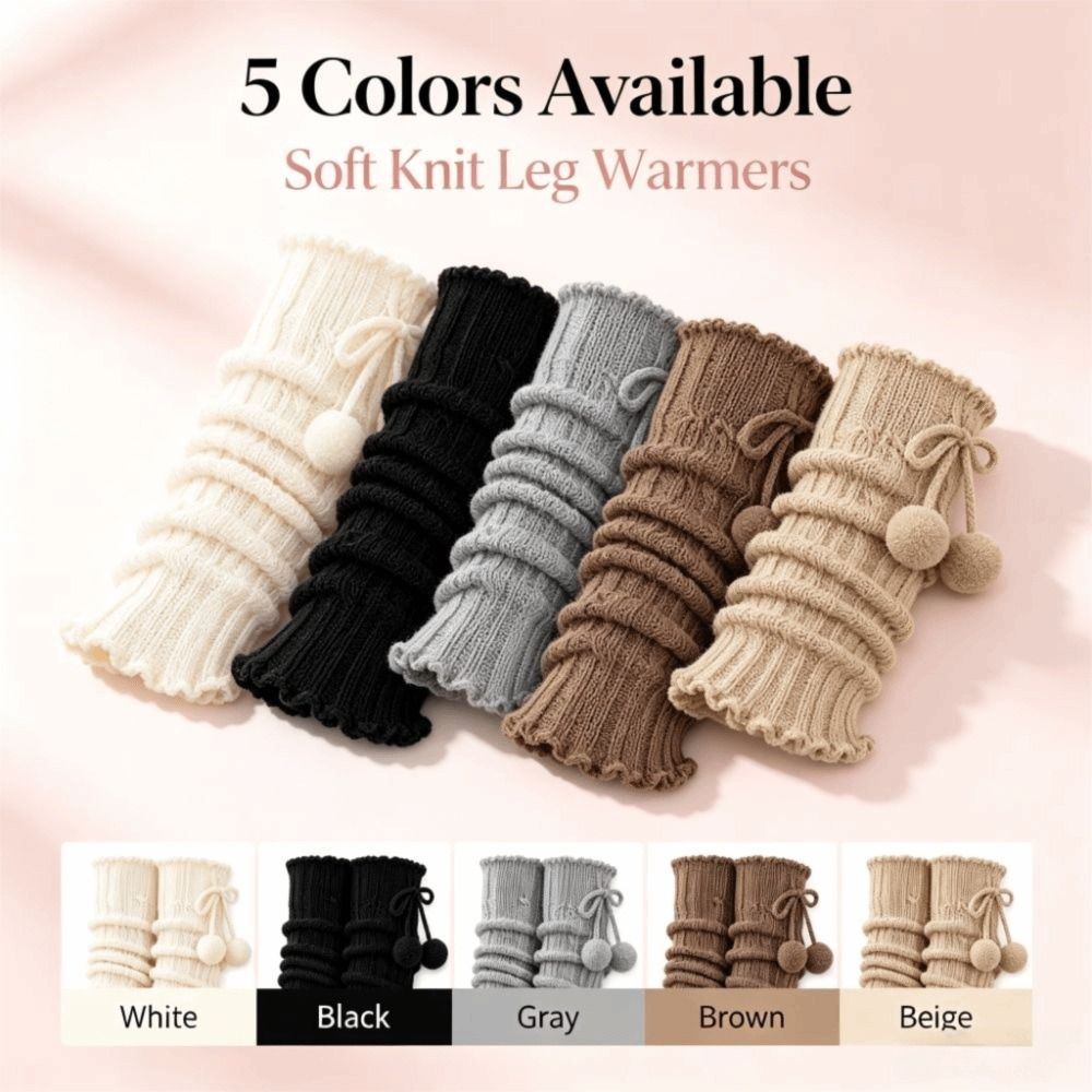 Penghangat Kaki Rajutan dengan - Boot Sock Slouchy ulasan dan harga